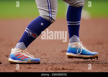 Bo Bichette  Blue jays baseball, Soccer socks, Blue jays