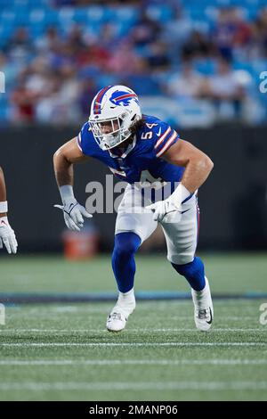 Buffalo Bills linebacker Baylon Spector (54) plays during an NFL football  game against the Los Angeles Rams Sept. 8, 2022, in Inglewood, Calif. (AP  Photo/Denis Poroy Stock Photo - Alamy