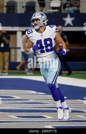 Arlington, Texas, USA. 11th Dec, 2022. Dallas Cowboys tight end JAKE  FERGUSON (87) goes in motion during the NFL football game between the  Houston Texans and the Dallas Cowboys on December 11