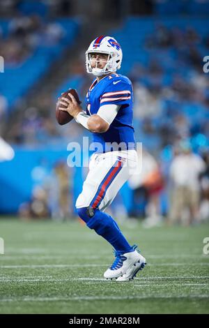 August 26, 2022: Carolina Panthers defensive tackle Marquan McCall (78)  gets by Buffalo Bills