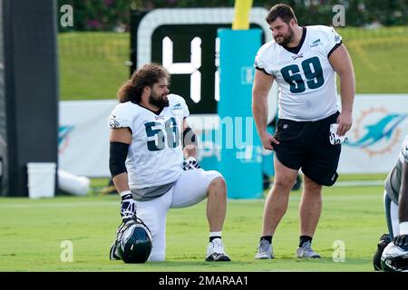 Philadelphia Eagles' Landon Dickerson plays during an NFL football game,  Sunday, Dec. 4, 2022, in Philadelphia. (AP Photo/Matt Slocum Stock Photo -  Alamy