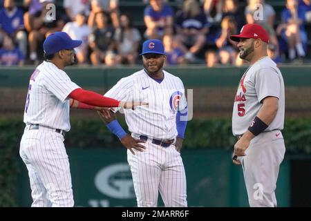 Christopher Morel elated 'brother' Willson Contreras still with Cubs – NBC  Sports Chicago