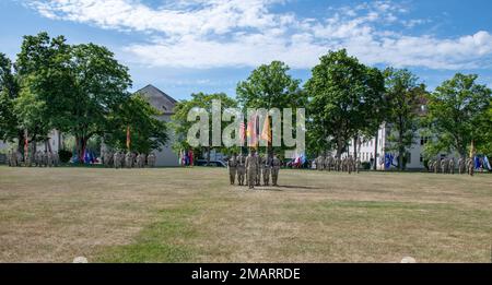 Command Sgt. Maj. Kofie Primus, senior enlisted advisor of the 21st ...