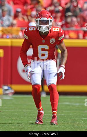 December 18, 2022: Kansas City Chiefs safety Bryan Cook (6) during a game  between the Kansas City Chiefs and the Houston Texans in Houston, TX.  ..Trask Smith/CSM/Sipa USA(Credit Image: © Trask Smith/Cal