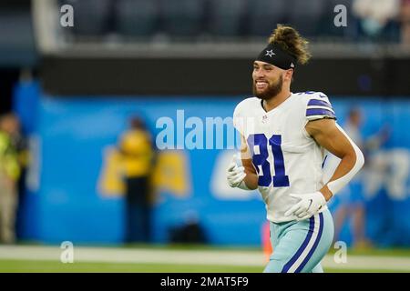 Dallas Cowboys wide receiver Simi Fehoko (81) is seen during an NFL  football game against the Cincinnati Bengals, Sunday, Sept. 18, 2022, in  Arlington, Texas. Dallas won 20-17. (AP Photo/Brandon Wade Stock Photo -  Alamy