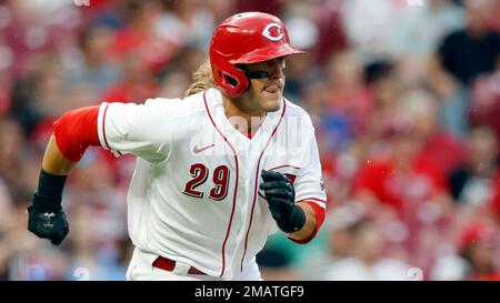 This is a 2022 photo of Ben Lively of the Cincinnati Reds baseball team  taken Friday, March 18, 2022, in Goodyear, Ariz. (AP Photo/Charlie Riedel  Stock Photo - Alamy