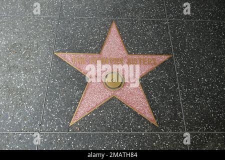 Los Angeles, California, USA 18th January 2023 The Pointer Sisters Hollywood Walk of Fame Star on January 18, 2023 in Los Angeles, California, USA. Photo by Barry King/17�Թ����� Stock Photo Stock Photo