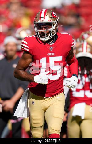 Cincinnati, Ohio, USA. 12th Dec, 2021. San Francisco 49ers wide receiver Jauan  Jennings (15) prior to the kickoff at the NFL football game between the San  Francisco 49ers and the Cincinnati Bengals