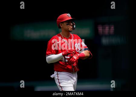 Yu Darvish of the San Diego Padres pitches against the Washington Nationals  in a baseball game at Nationals Park in Washington on Aug. 13, 2022.  (Kyodo)==Kyodo Photo via Newscom Stock Photo - Alamy