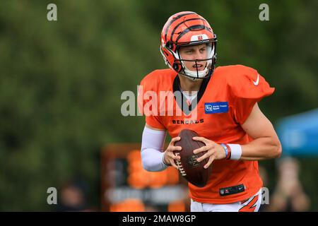 Cincinnati Bengals Joe Burrow #9 Nfl 2020 Orange Jersey Jersey