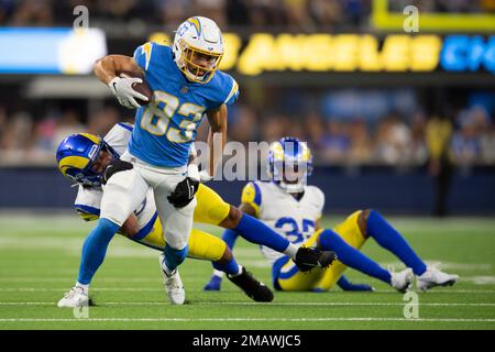 Los Angeles Rams linebacker Anthony Hines III (57) and linebacker