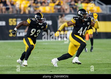 Pittsburgh Steelers cornerback Chris Steele (26) defends during a preseason  NFL football game, Sunday, Aug. 28, 2022, in Pittsburgh, PA. (AP Photo/Matt  Durisko Stock Photo - Alamy