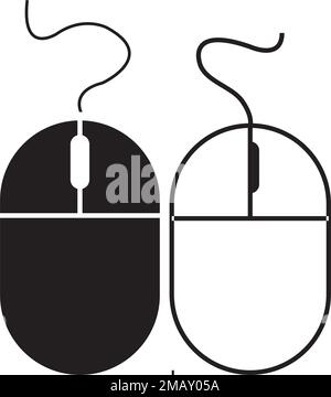 quill pen logo Stock Vector
