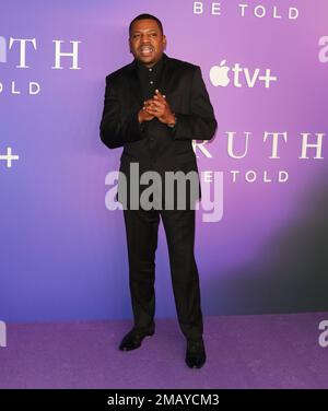 Los Angeles, USA. 19th Jan, 2023. Mekhi Phifer arrives at The Red Carpet Event for the season three premiere of Apple Original Drama Series Truth Be Told held at The Pacific Design Center in Los Angeles, CA on Thursday, January 19, 2023 . (Photo By Juan Pablo Rico/Sipa USA) Credit: Sipa USA/Alamy Live News Stock Photo