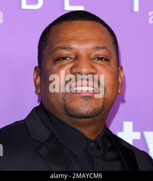 Los Angeles, USA. 19th Jan, 2023. Mekhi Phifer arrives at The Red Carpet Event for the season three premiere of Apple Original Drama Series Truth Be Told held at The Pacific Design Center in Los Angeles, CA on Thursday, January 19, 2023 . (Photo By Juan Pablo Rico/Sipa USA) Credit: Sipa USA/Alamy Live News Stock Photo