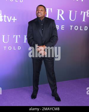 Los Angeles, USA. 19th Jan, 2023. Mekhi Phifer arrives at The Red Carpet Event for the season three premiere of Apple Original Drama Series Truth Be Told held at The Pacific Design Center in Los Angeles, CA on Thursday, January 19, 2023 . (Photo By Juan Pablo Rico/Sipa USA) Credit: Sipa USA/Alamy Live News Stock Photo