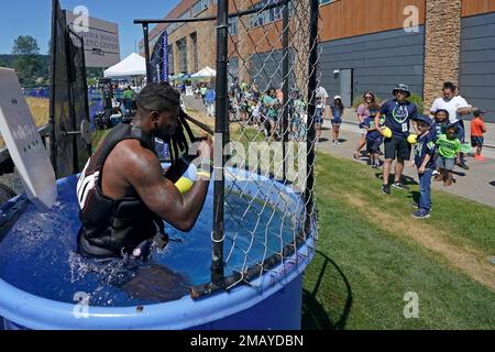 Seattle Seahawks cornerback Neiko Thorpe runs on the field during warmups  before an NFL football game against the Los Angeles Rams, Thursday, Oct. 3,  2019, in Seattle. (AP Photo/Stephen Brashear Stock Photo 