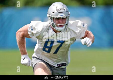 Download Nfl Detroit Lions Aidan Hutchinson Rookie Defensive End