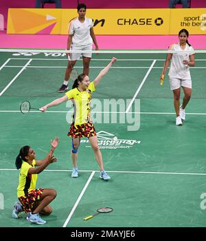 Malaysia's Thinaah Muralitharan and Pearly Tan use three languages to  communicate on the badminton court