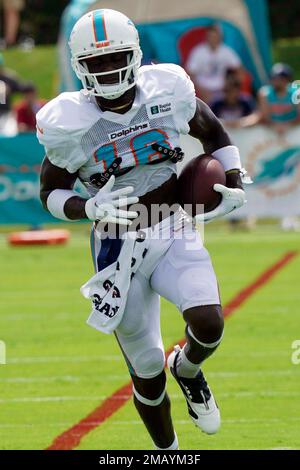 Miami Dolphins wide receiver Mohamed Sanu Sr. (16) catches the ball as he  practices on the field before an NFL football game against the Philadelphia  Eagles, Saturday, Aug. 27, 2022, in Miami