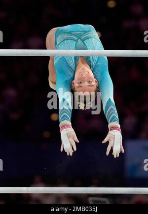 Wales' Poppy-Grace Stickler in the Women's Team Final and Individual ...