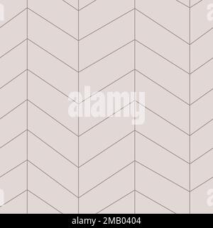 Grunge old wood vector beige seamless pattern with wooden zigzag panels and planks. Herringbone background. Stock Vector