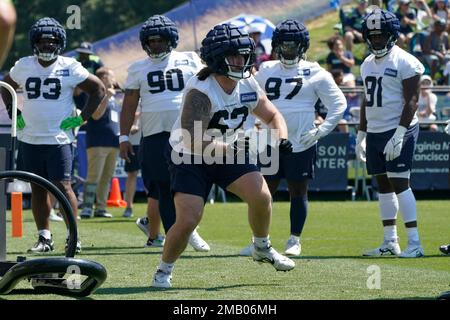 Jarrod Hewitt Seattle Seahawks Nike Women's Home Game Player