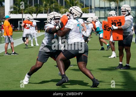 Miami Dolphins offensive tackle Kendall Lamm (70) warms up before an NFL  preseason football game against the Houston Texans, Saturday, Aug. 19,  2023, in Houston. (AP Photo/Tyler Kaufman Stock Photo - Alamy