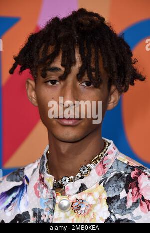 Jaden Smith arrives at Louis Vuitton's 200 Trunks, 200 Visionaries: The  Exhibition, Thursday, July 28, 2022, at Louis Vuitton in Beverly Hills,  Calif. (Photo by Jordan Strauss/Invision/AP Stock Photo - Alamy