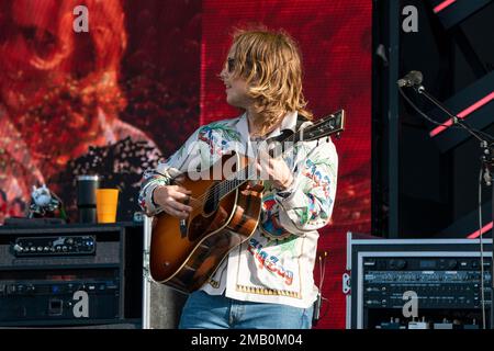 Polo G performs on day two of the Lollapalooza Music Festival on Friday,  July 30, 2021, at Grant Park in Chicago. (Photo by Amy Harris/Invision/AP  Stock Photo - Alamy