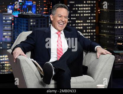 Television host Greg Gutfeld appears on FOX News Channel's late-night ...