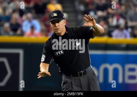 Photo: Home Plate Umpire Chris Segal - SLP2023080301 