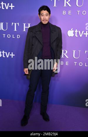 Tim Chiou  arriving at Apple TV+’s “Truth Be Told” season 3 premiere held at the Pacific Design Center on January 19, 2023 in West Hollywood, CA. © Tammie Arroyo / AFF-USA.com Credit: AFF/Alamy Live News Stock Photo