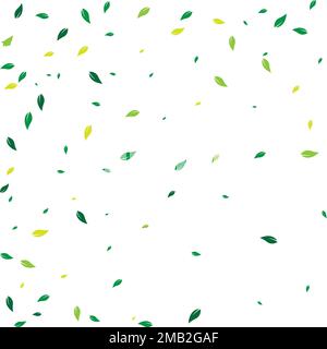 fying leaves background illustration desing Stock Vector