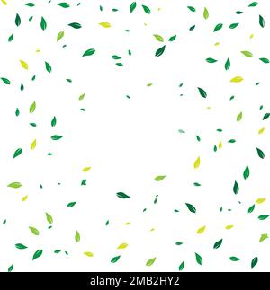 fying leaves background illustration desing Stock Vector