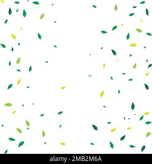 fying leaves background illustration desing Stock Vector
