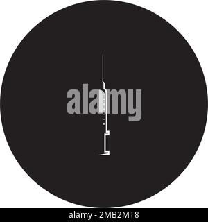 injection logo stock illustration design Stock Vector
