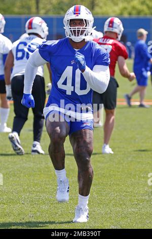 Buffalo Bills linebacker Von Miller (40) rushes on defense during an NFL  football game against the Kansas City Chiefs Sunday, Oct. 16, 2022, in  Kansas City, Mo. (AP Photo/Peter Aiken Stock Photo - Alamy