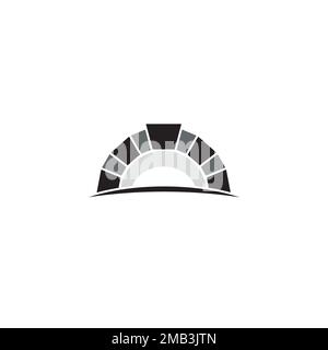 ArchStone logo or icon design Stock Vector