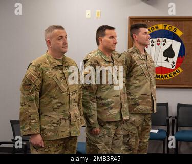 Col. Chris Riga The 109th Air Control Squadron commander Lt Col Chris Bilderback ...