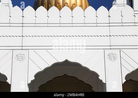 Architecture, Indian temple, Montreal, Province of Quebec, Canada Stock Photo