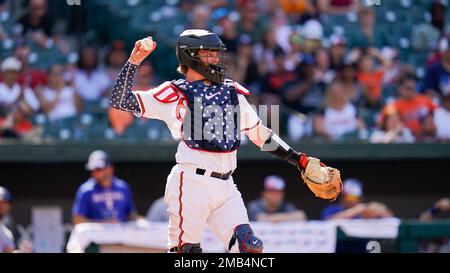 Adley Rutschman: Baseball - Game-Used (Single - 7/10/22 vs. Angels