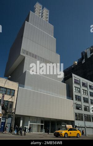 New Museum of Contemporary Art, Bowery, New York Stock Photo