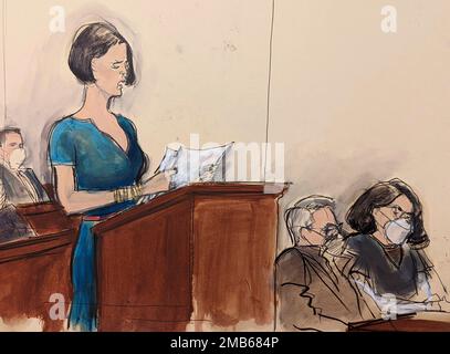 Ghislaine Maxwell's attorney Bobbi Sternheim arrives at federal court