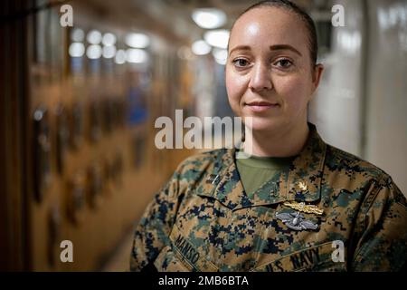 Lieutenant Iris Manso served nine years as an enlisted Corpsman before commissioning as a medical officer in 2013. She currently serves as the health service support officer for 2d MEB, and now provides mentorship and guidance for medical professionals at all levels.     “As a Navy Officer I use my prior enlisted experience by providing perspective to other medical officers and Chief Hospital Corpsmen. I had the opportunity to work as staff at the Field Medical Training Battalion-East, where we train Corpsmen to serve with the FMF,” she said.    “As a Corpsman, I would try to put everything I Stock Photo