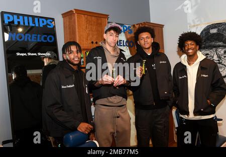 Philips Norelco Unveils Team OneBlade 2023, featuring top professional  basketball prospects Gradey Dick, Keyonte George and Jarace Walker