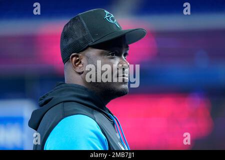 Marlins bench coach James Rowson