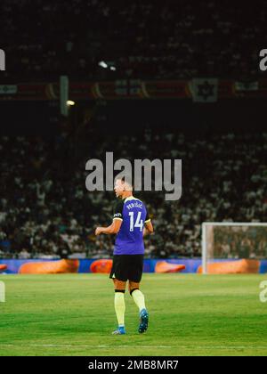 Tottenham Hotspur/Spurs vs Roma FC, Tel Aviv Stock Photo