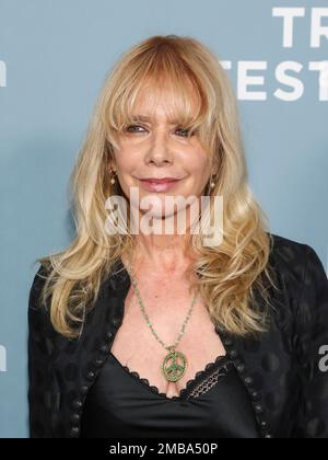 Actor Rosanna Arquette attends the 2022 Tribeca Festival opening night