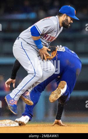 Washington, United States Of America. 03rd Sep, 2019. New York Mets  shortstop Luis Guillorme (13) and third baseman Todd Frazier (21) converse  in the dugout prior to the game against the Washington